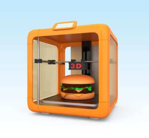 Maak een 3D print van je maaltijden of snacks