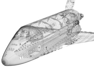 3D scan vliegtuig